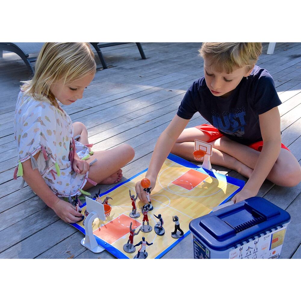 Kaskey Kids Basketball Guys, Red vs. Blue, 21 Pieces in Each Set, Includes 2 ... - Picture 5 of 6